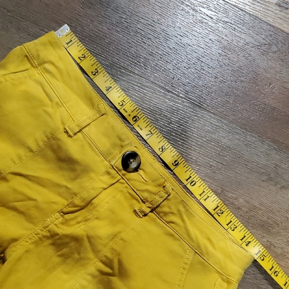 CAbi Yellow Chinos Straight-Leg Pants - Picture 8 of 9